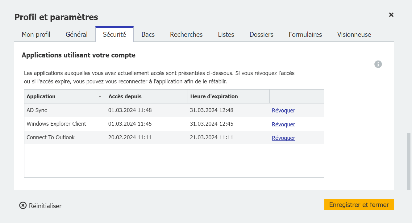 2 FR Apercu applications connectees
